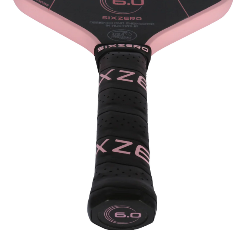 Six Zero Infinity Edgeless Double Black Diamond Control 16mm Pickleball Paddle  - main image