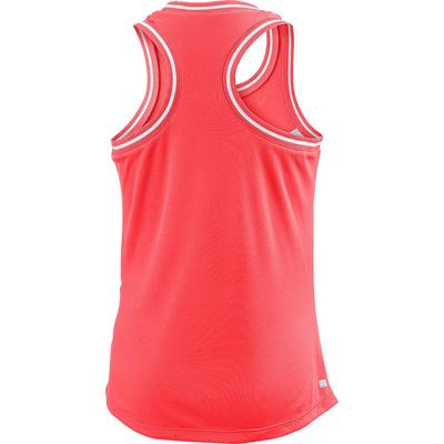 Wilson Girls Team II Tank - Coral/White - main image