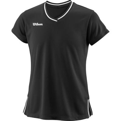 Wilson Girls Team II V-Neck Top - Black - main image