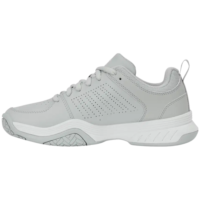 K-Swiss Womens Court Express 2 Tennis Shoes - Glacier Grey/White/Baltic - main image