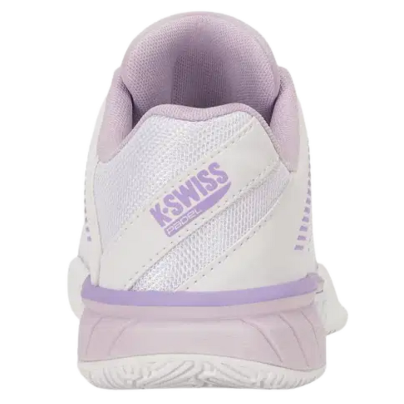 K-Swiss Women Express Light 3 Padel Shoes - White/Orchid Hush/Purple Rose - main image