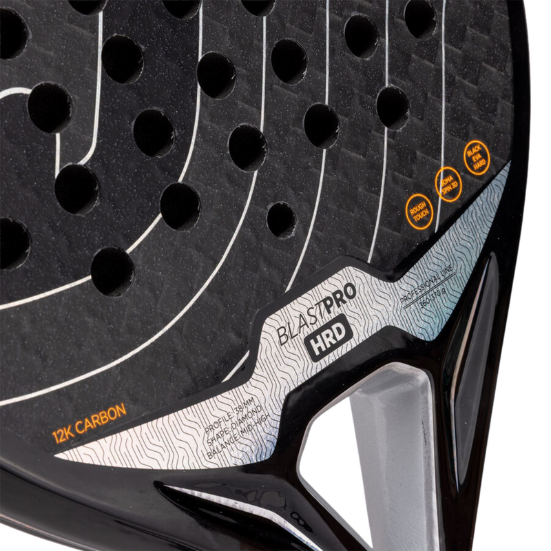 Joma Blast Pro Hrd Padel Racket - Black/Grey - main image