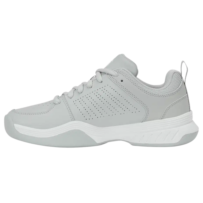 K-Swiss Womens Court Express 2 Carpet Tennis Shoes - Glacier Grey/White/Baltic - main image
