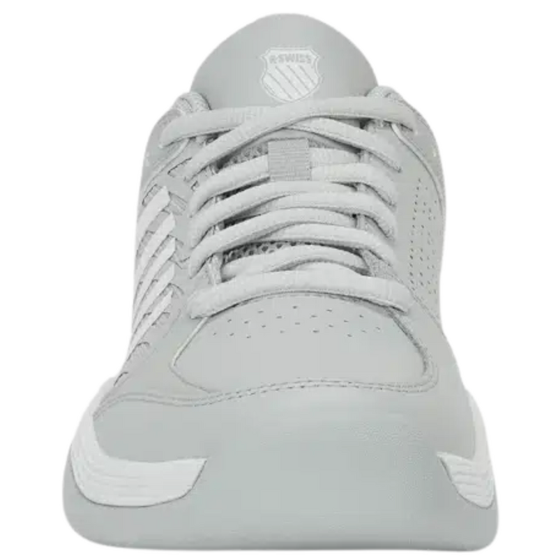 K-Swiss Womens Court Express 2 Carpet Tennis Shoes - Glacier Grey/White/Baltic - main image