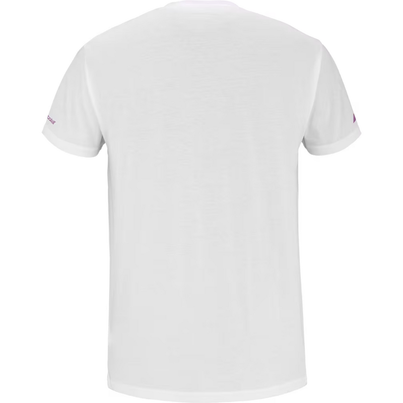 Babolat Mens Padel Cotton Tee Lebron - White - main image