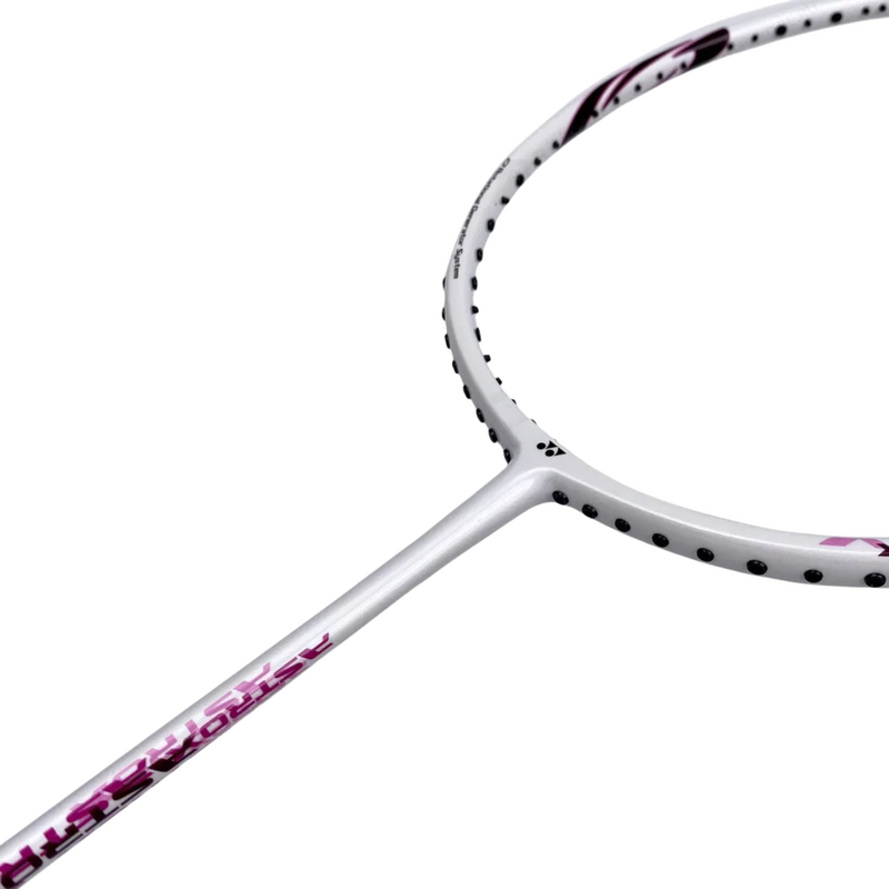 Yonex Astrox 10 Badminton Racket - White/Pink - main image