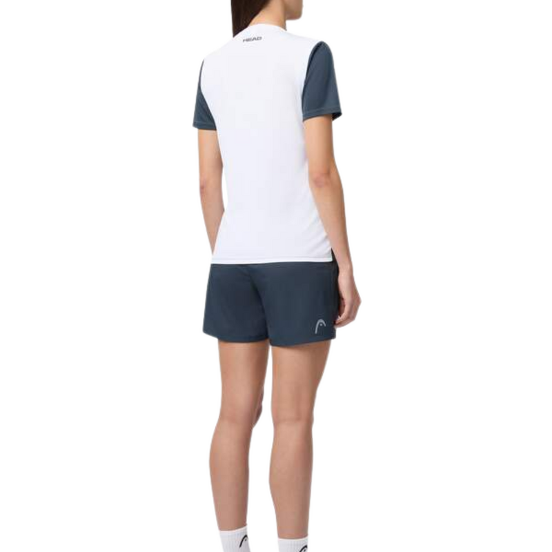 HEAD Womens Club 25 Tech Tee - Navy/White - main image