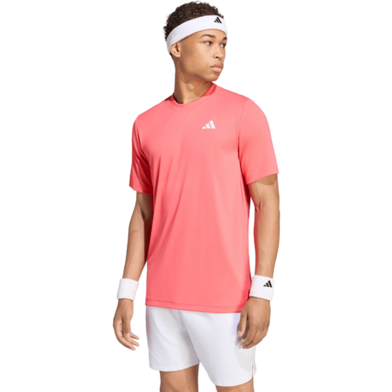 Adidas Mens Club T-Shirt - Pure Turbo - main image