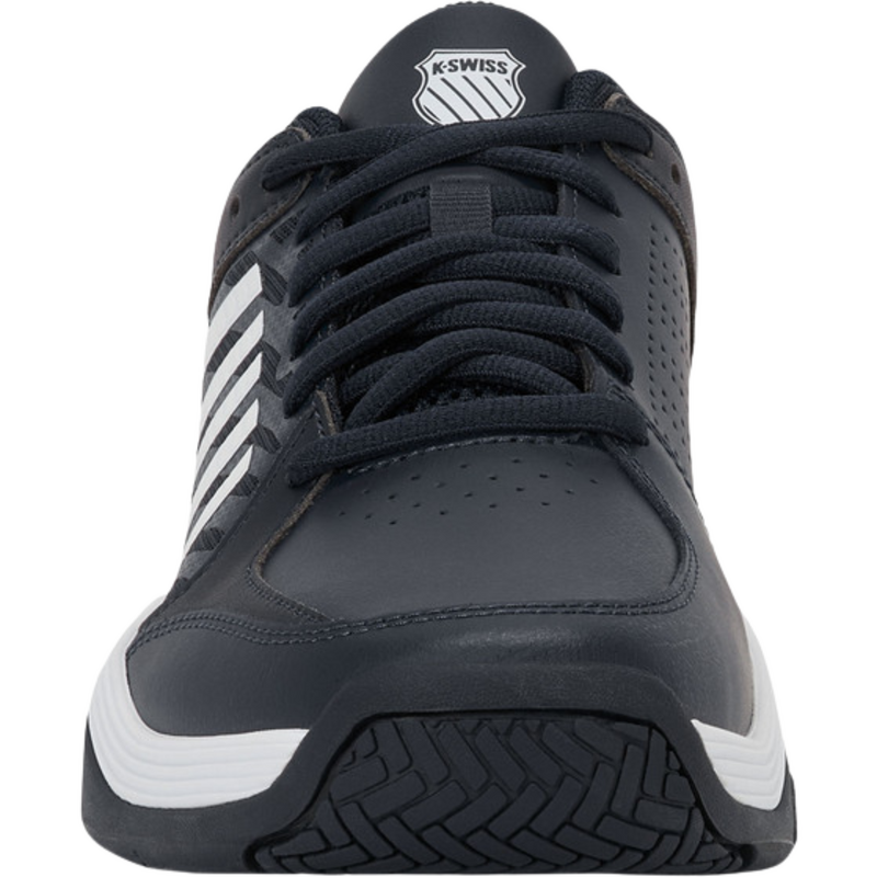 K-Swiss Mens Court Express 2 Tennis Shoes - Carbon/White/Baltic - main image