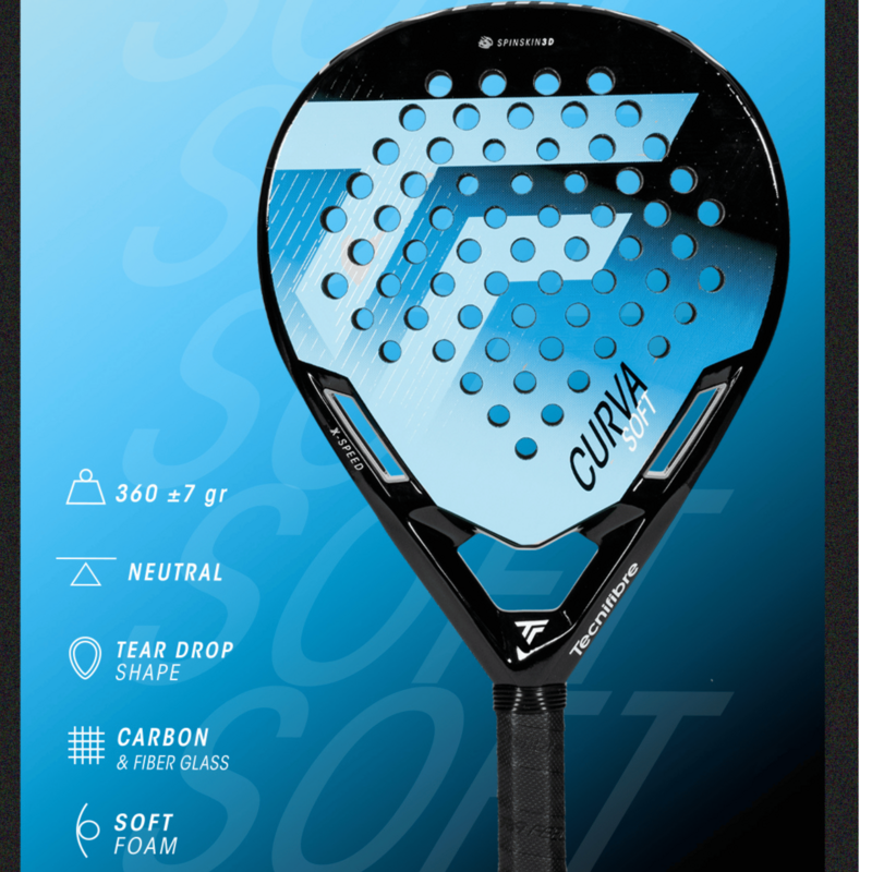 Tecnifibre Curva Soft Padel Racket (2026) - main image