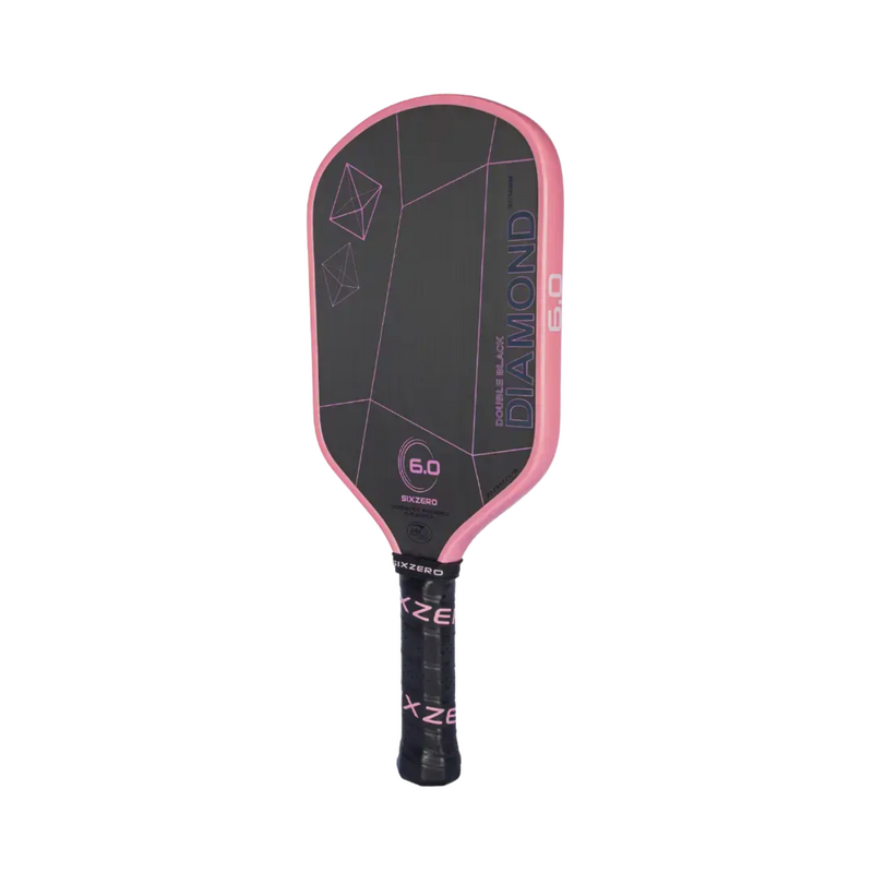 Six Zero Double Black Diamond Control Pickleball Paddle - Cherry Blossom Pink - main image