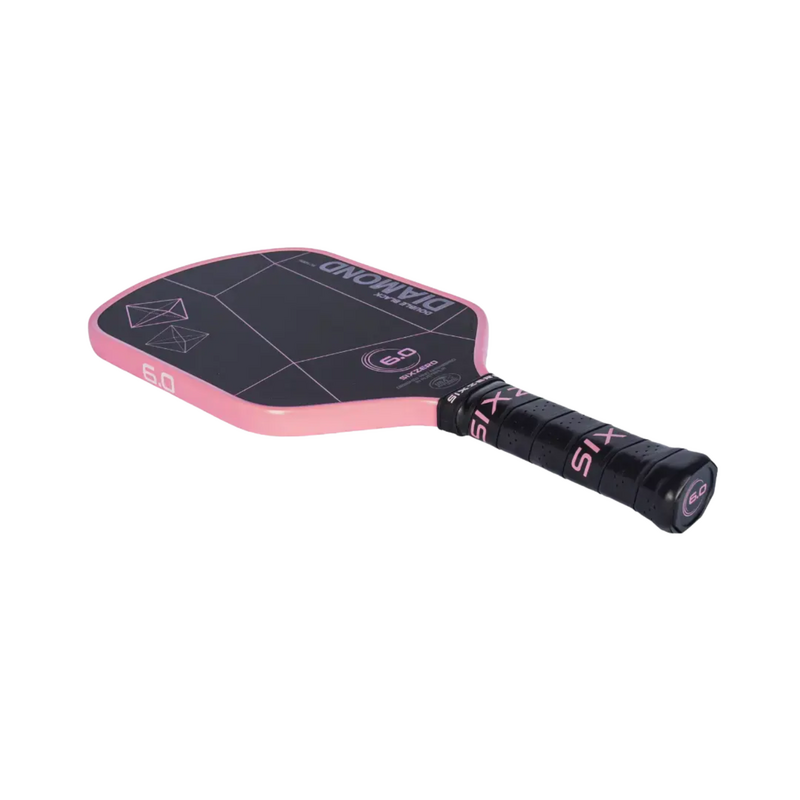 Six Zero Double Black Diamond Control Pickleball Paddle - Cherry Blossom Pink - main image