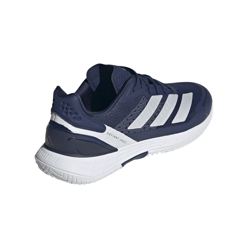 Adidas Mens Defiant Speed 2 Tennis Shoes - Dark Blue/Zero Metallic/Cloud White - main image