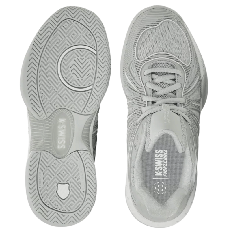 K-Swiss Womens Express Light Pickleball 2 Shoes - Glacier Grey/White - main image