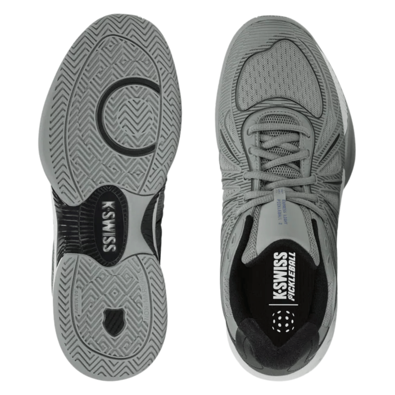K-Swiss Mens Express Light Pickleball 2 Shoes - Ultimate Grey/White/Black - main image