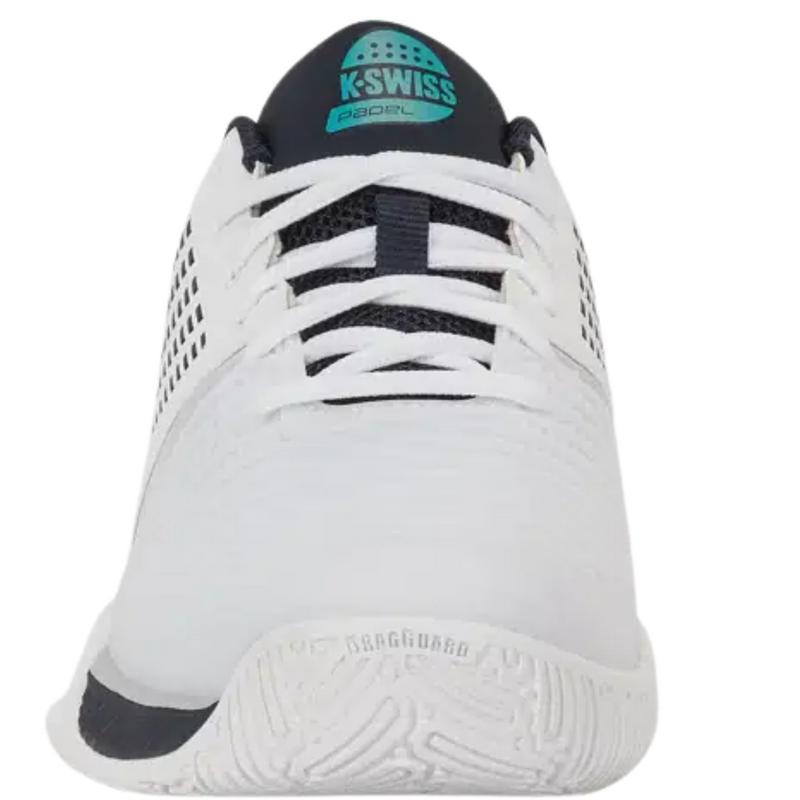 K-Swiss Mens Express Light 3 Padel Shoes - White/Carbon/Baltic - main image