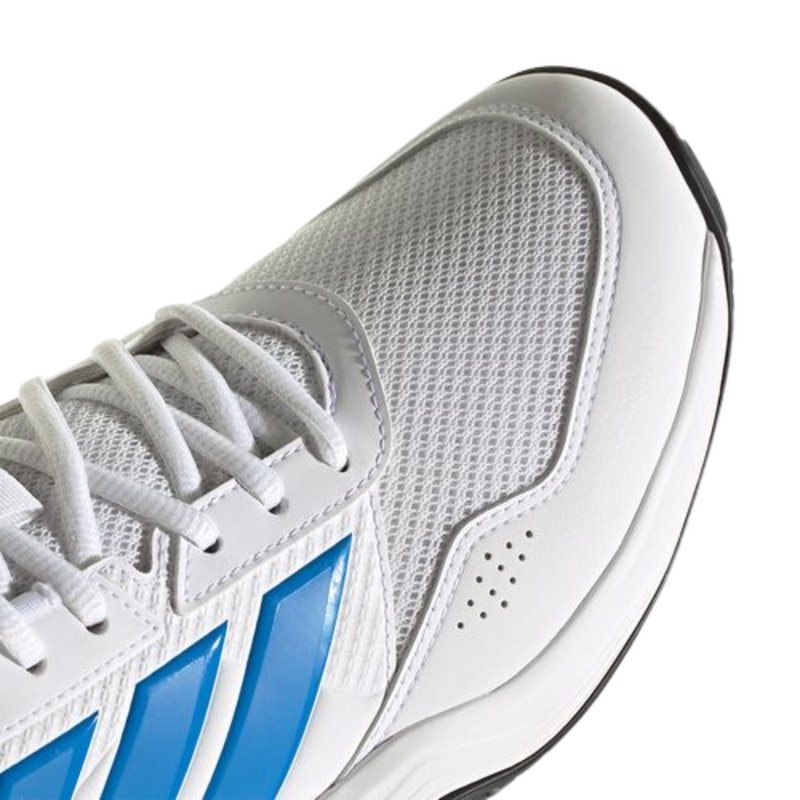 Adidas Mens Gamecourt 3 Tennis Shoes - Cloud White/Lucid Ray Blue/Core Black - main image