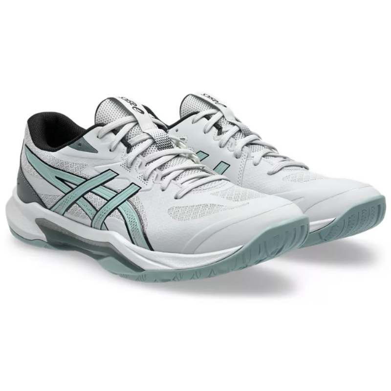 Asics Mens GEL-Tactic 13 Indoor Court Shoes - Concrete/Ocean Haze - main image