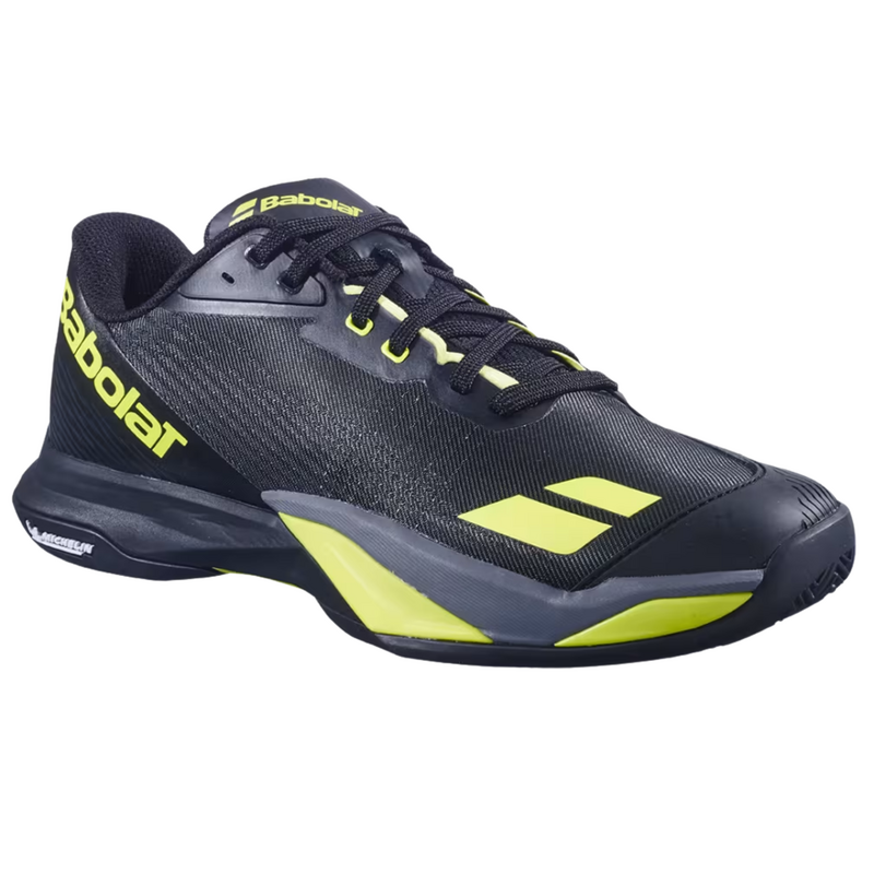 Babolat Mens Jet Mach 4 Clay Court Tennis Shoes - Black/Aero - main image