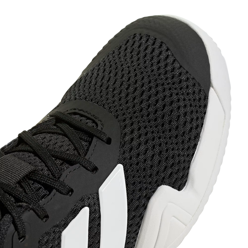 Adidas Kids Barricade Tennis Shoes - Core Black/Cloud White/Core Black - main image