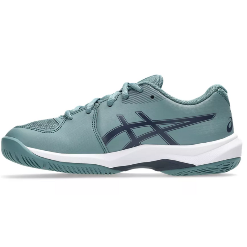 Asics Kids Gel-Game GS Tennis Shoes - Foggy Teal/White - main image