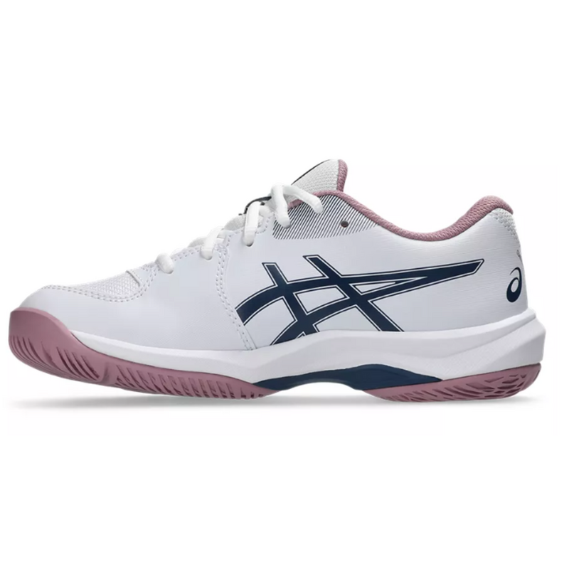 Asics Kids Gel-Game GS Tennis Shoes - White/Idependence Blue - main image