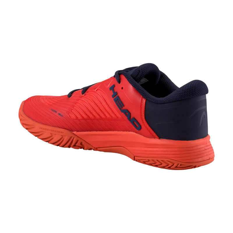 HEAD Kids Revolt Pro 4.5 Junior Padel Shoes - Red/Blue - main image