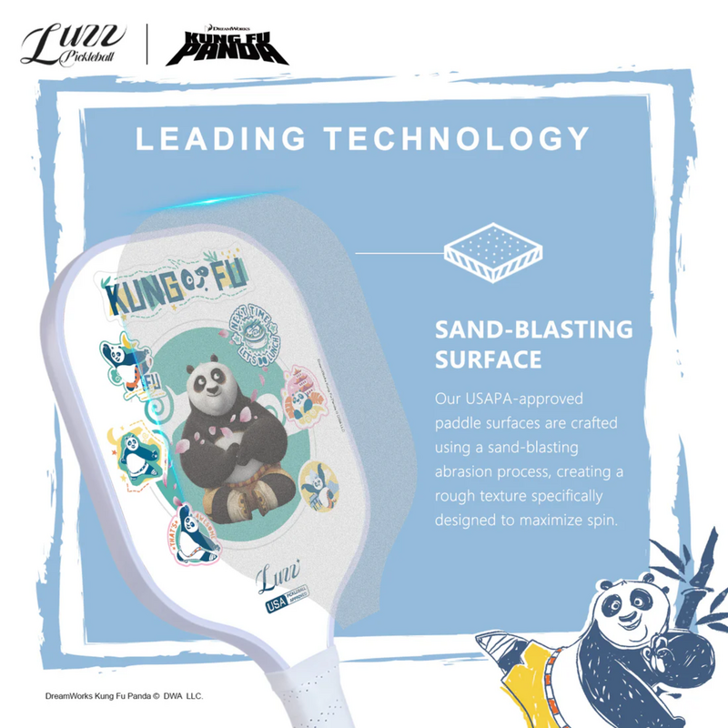Luzz Kung Fu Panda Dragon Zen Pickleball Paddle - main image