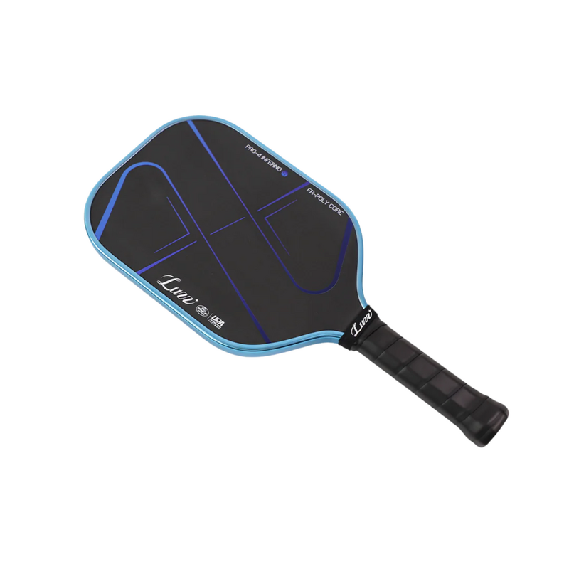 Luzz Pro 4 Blue Blaze Inferno Pickleball Paddle - main image