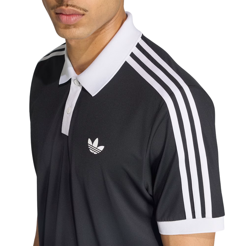 Adidas Mens Classics Polo - Black - main image