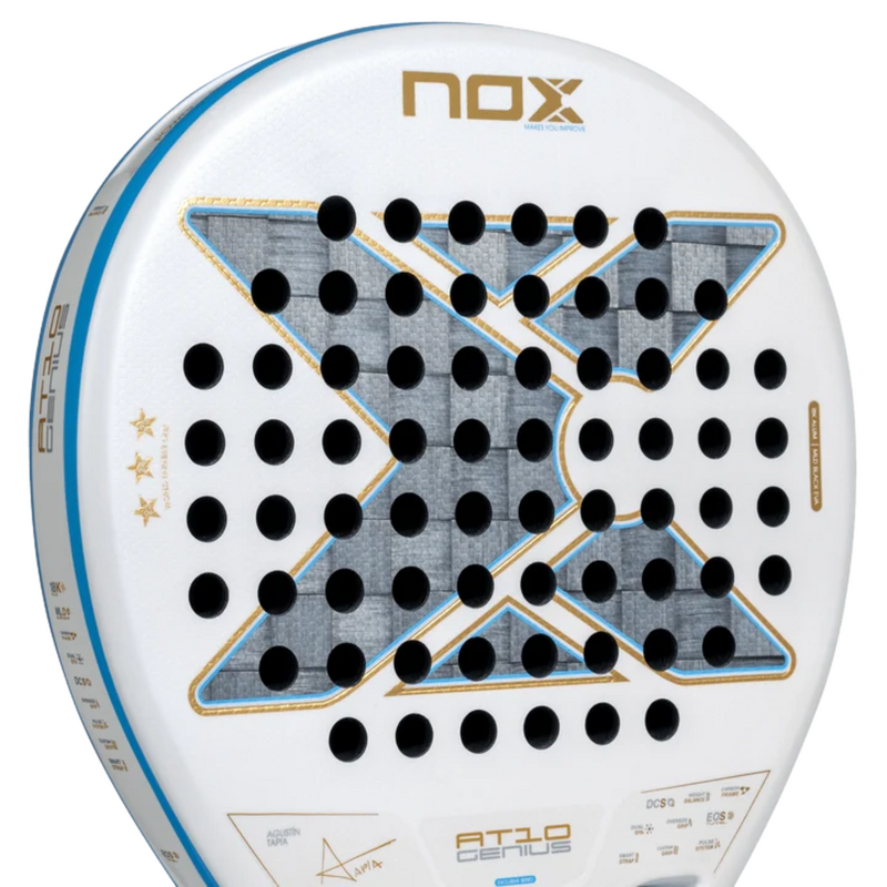 NOX AT10 Genius 18K Alum Buenos Aires Limited Edition Padel Racket (2026) - main image