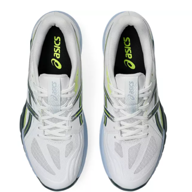 Asics Mens PowerBreak FF Indoor Shoes - White/Raw Indigo - main image