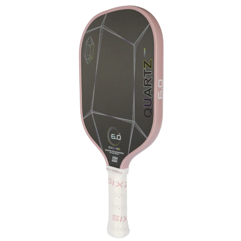 Six Zero Quartz Pickleball Paddle - Rose - main image