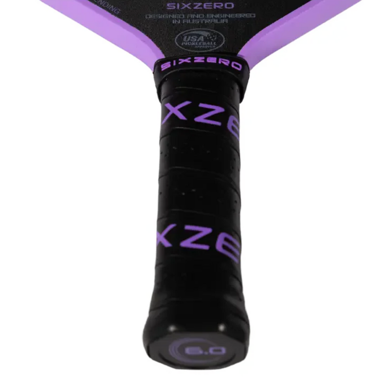 Six Zero Infinity Edgeless Black Diamond Power 16mm Pickleball Paddle - Amethyst - main image