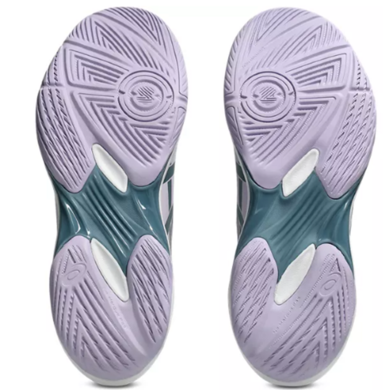 Asics Womens GEL-Rocket 12 Indoor Court Shoes - Dahlia/Foggy Teal - main image