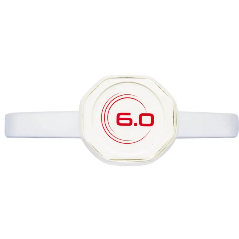 Six Zero Ruby 16mm Pickleball Paddle - White/Red - main image
