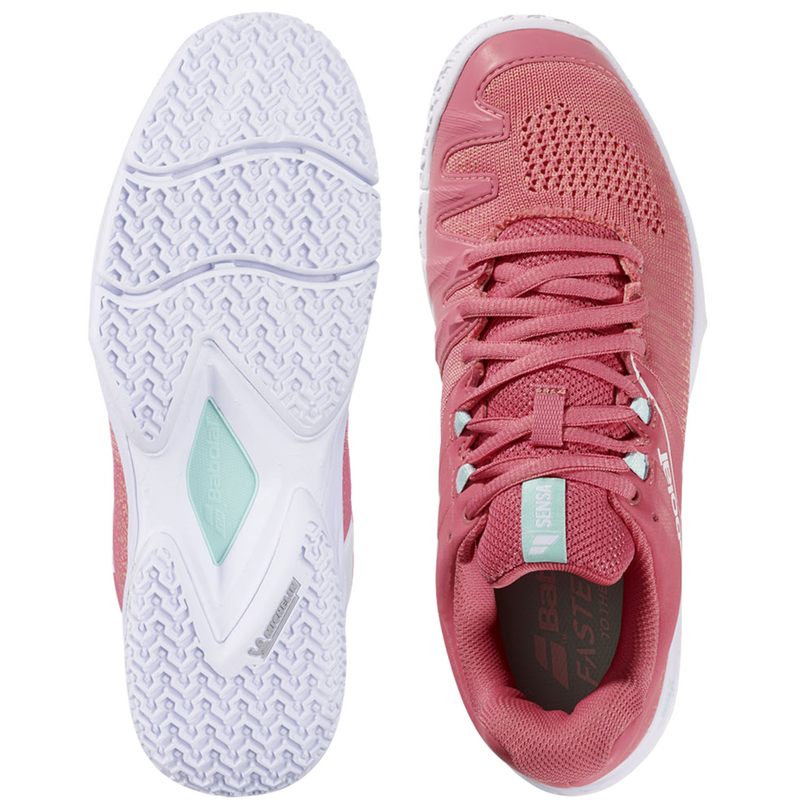 Babolat Womens Sensa Padel Shoes - Sun Kissed Coral - main image