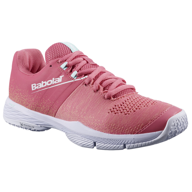 Babolat Womens Sensa Padel Shoes - Sun Kissed Coral - main image