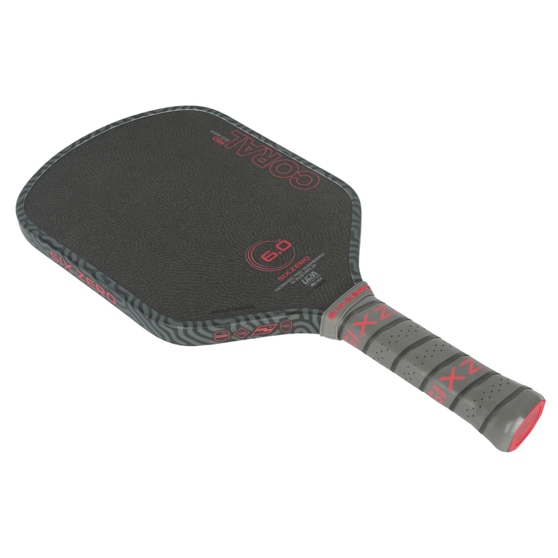 Six Zero Coral Pro Hybrid Pickleball Paddle - Infrared - main image