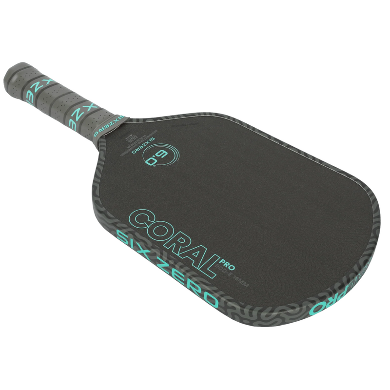 Six Zero Coral Pro Hybrid 16mm Pickleball Paddle - main image