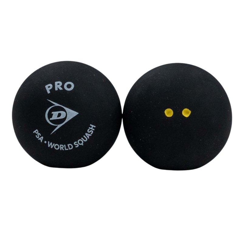 Dunlop Pro (Double Yellow Dot) Squash Balls - 1 Dozen - main image
