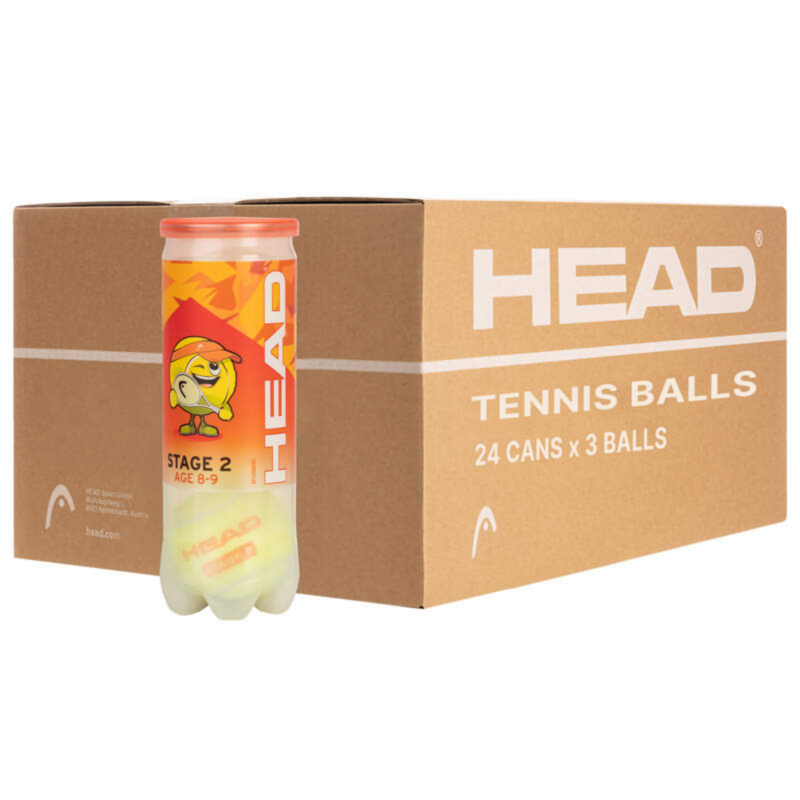 HEAD Stage 2 Orange Tennis Balls - main image