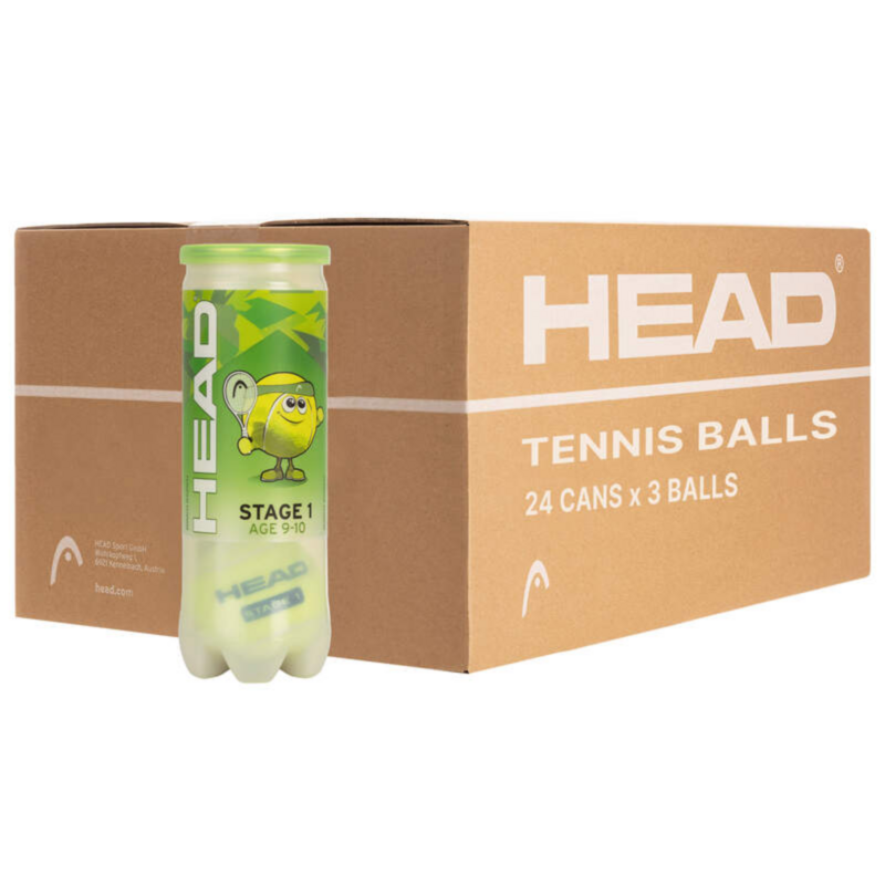 HEAD Stage 1 Green Tennis Balls - main image