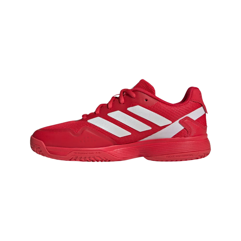 Adidas Ubersonic Kids Tennis Shoes - Lucid Red/Zero Metalic/Lucid Red - main image
