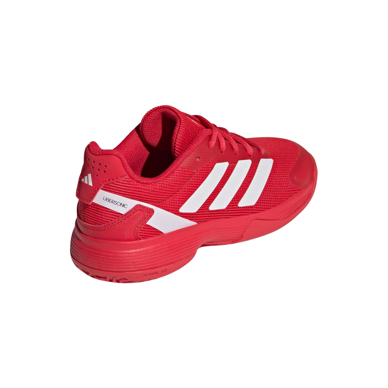 Adidas Ubersonic Kids Tennis Shoes - Lucid Red/Zero Metalic/Lucid Red - main image