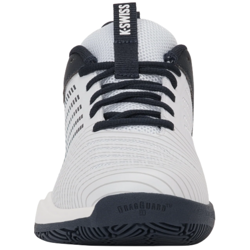 K-Swiss Mens Ultrashot Light Padel Shoes - White/Carbon/Baltic - main image