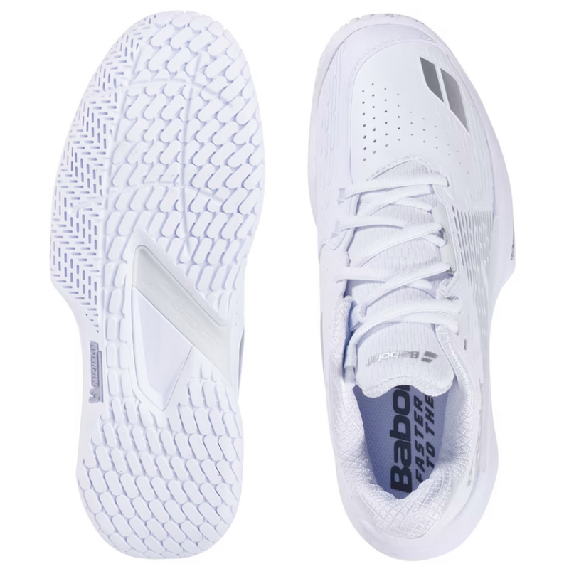 Babolat Womens Propulse Storm All Court Tennis Shoes - White/Silver - main image