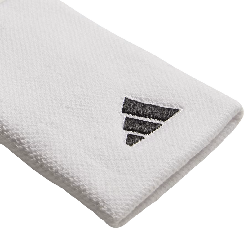 Adidas Tennis Wristband Large - White/Black - main image