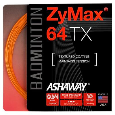 Ashaway Zymax 64 TX Badminton String Set - Orange - main image