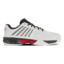 K-Swiss Mens Express Light 3 Carpet Tennis Shoes - White/Limo/Red - thumbnail image 1